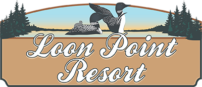 Loon Point Resort Logo Lodge