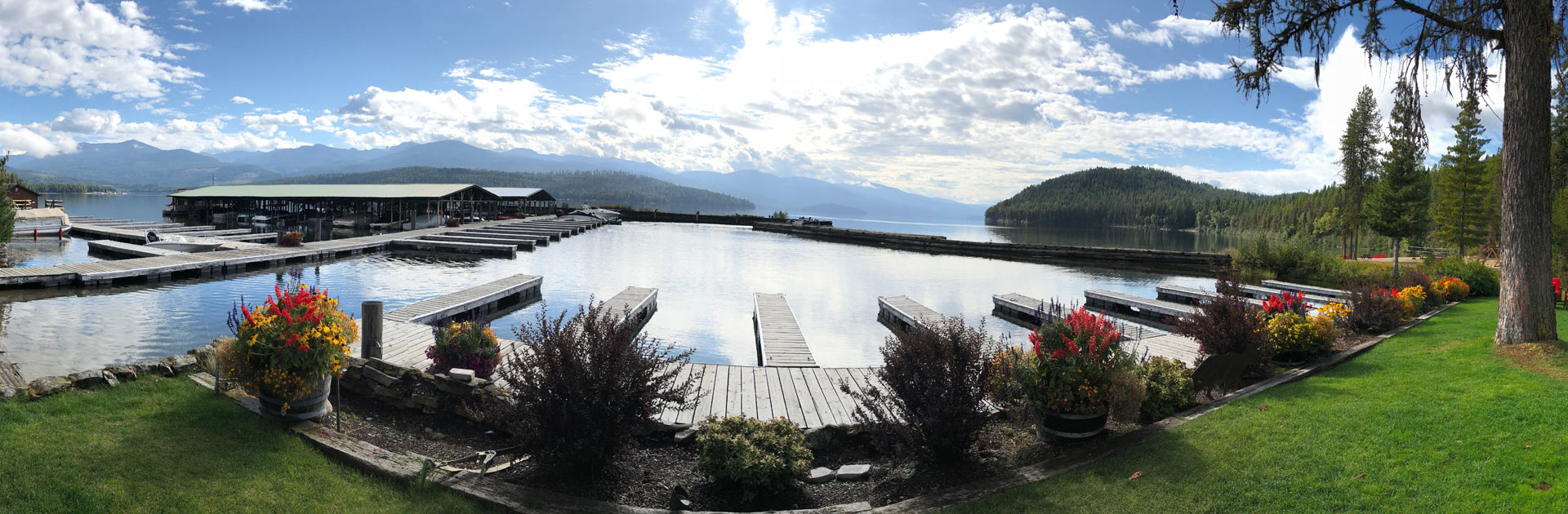 View at Elkins Resort at Priest Lake